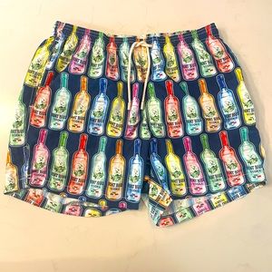 MC2 Saint Barth Mens Lighting Vodka Color Swim Shorts